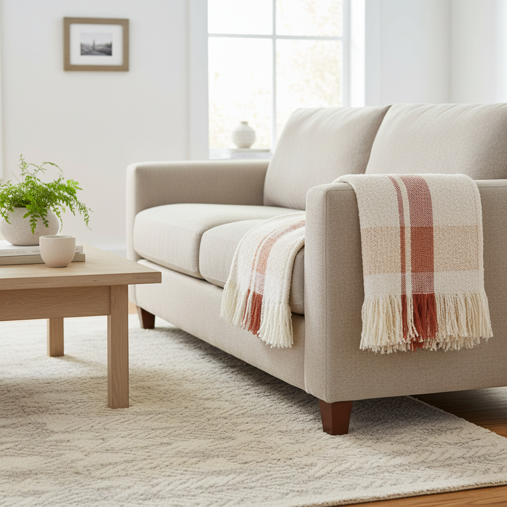 Jacquard plaid Jane Multico sienna