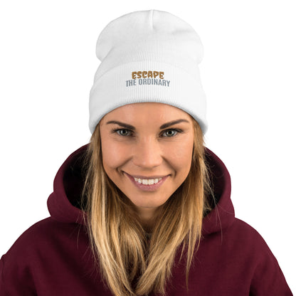 Embroidered Beanie