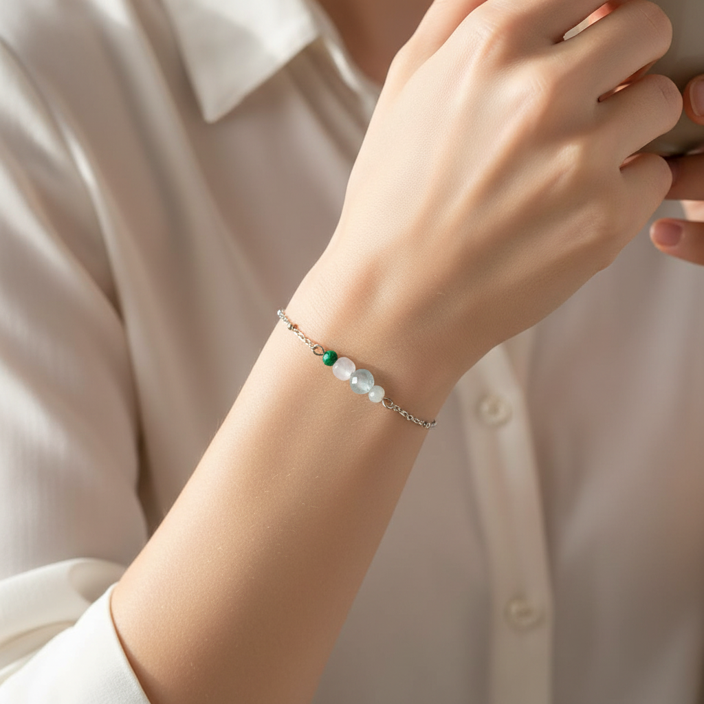 Positive and Loving Bracelet - Silver