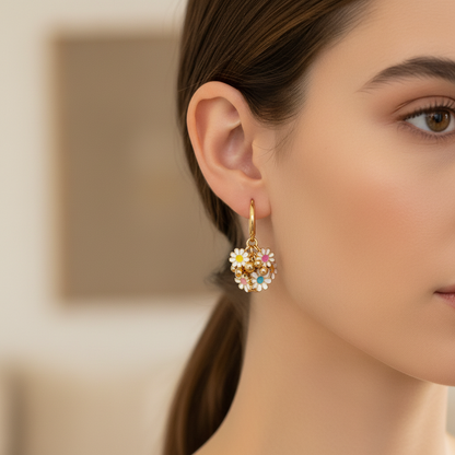 Wildbloem Earrings - Gold